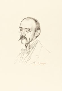 Théodore van Rysselberghe - Bildnis des Schriftstellers Henri de Régnier