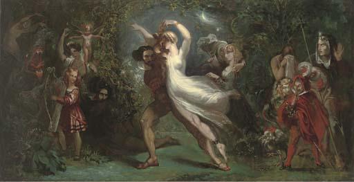Theodore Von Holst - Dance macabre, a scene inspired by Goethe\'s Faust