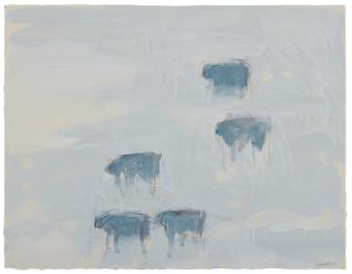 Theodore Waddell - Winter Angus Drawing #2