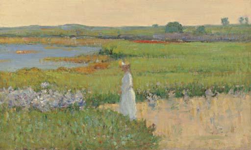 Theodore Wendel - Woman by the Sea, Cape Ann, Massachusetts