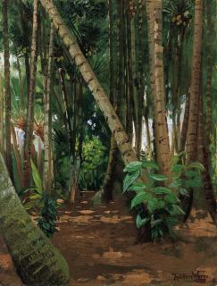Theodore Wores - A Coconut Grove