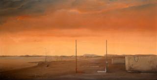 Theodoros Panteleon - Paysage surréaliste