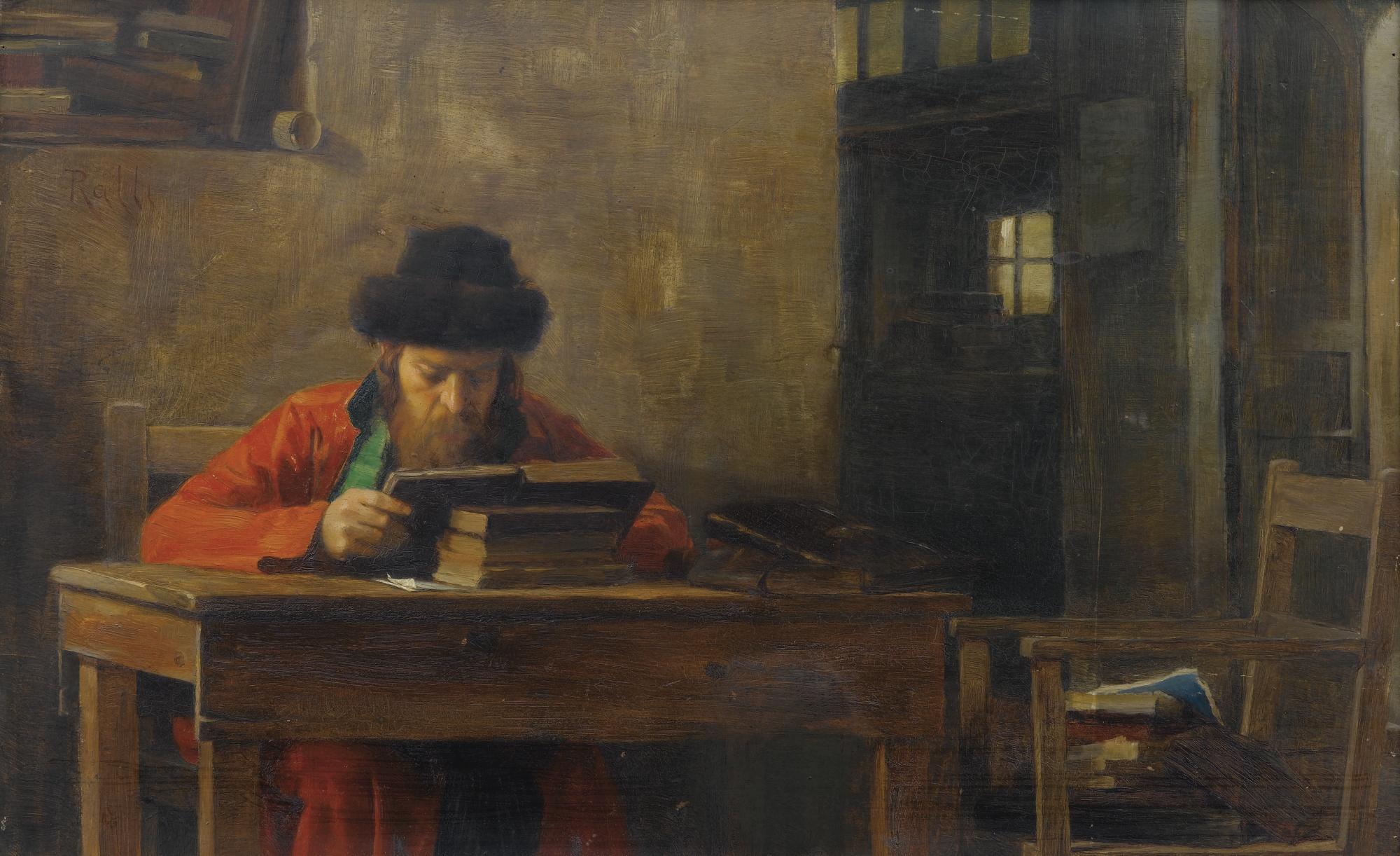 Theodoros Ralli - Greek reading Rabbi