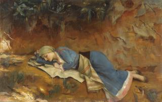 Theodoros Ralli - Greek resting Greek Girl