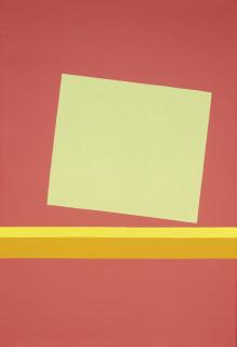 Theodoros Stamos - Homage to Milton Avery, Sun Box III