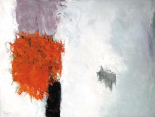 Theodoros Stamos - Lavender Moment, Isle Tresco