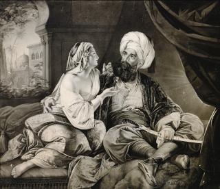 Theodoros Vryzakis - Ali Pasha And Kira Vassiliki