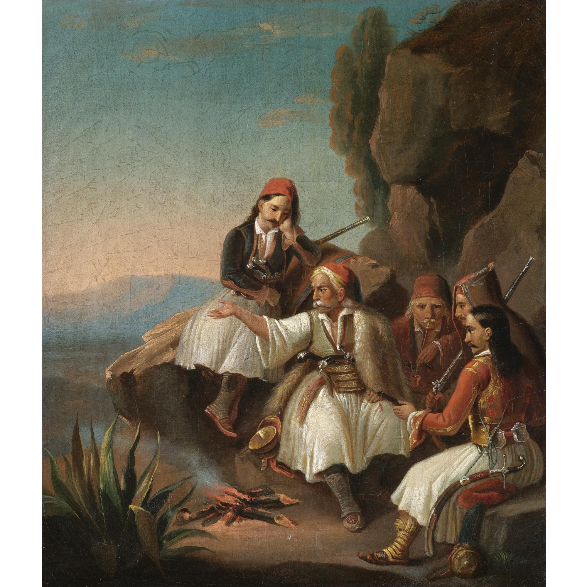 Theodoros Vryzakis - Greek Freedom Fighters