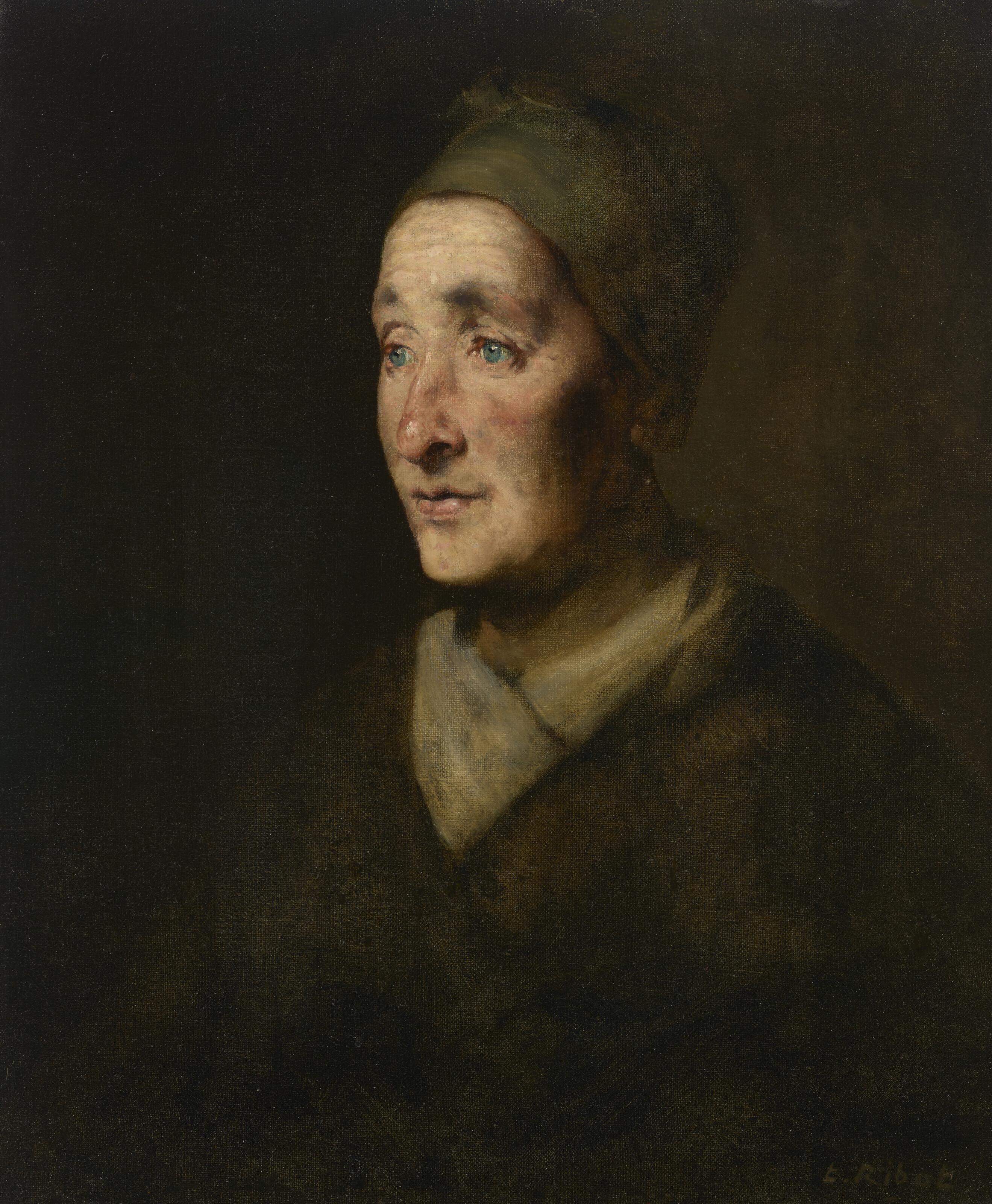 Théodule Augustin Ribot - La Fille de la mère Morieu