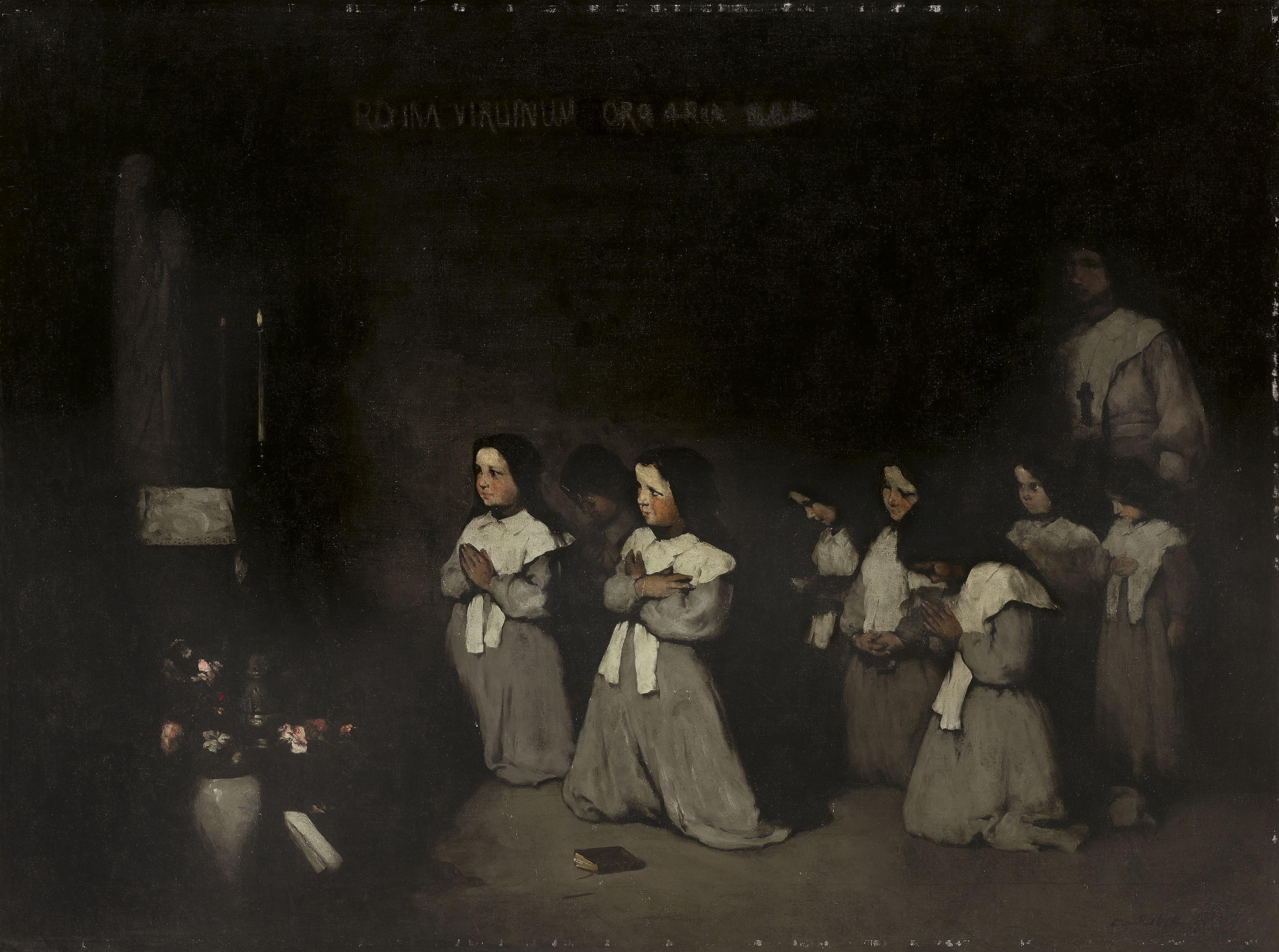 Théodule Augustin Ribot - La Prière