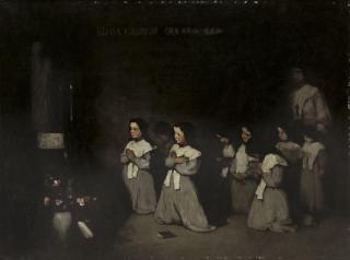 Théodule Augustin Ribot - La Prière