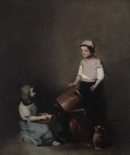 Théodule Augustin Ribot - Les petites récureuses