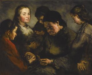 Théodule Ribot - French la Diseuse De Bonne Aventure