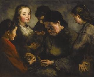 Théodule Ribot - French La Diseuse De Bonne Aventure