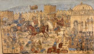 Theofilos Hadjimichael - Constantin Paleologos l\'empereur des Gréco-Romains à la bataille du 23 Mai 1453