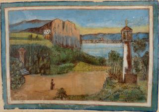 Theofilos Hadjimichael - Le golfe de Yera, à Lesvos