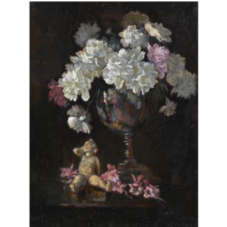 Theofrastos Triantafyllidis - Still Life With Cherub