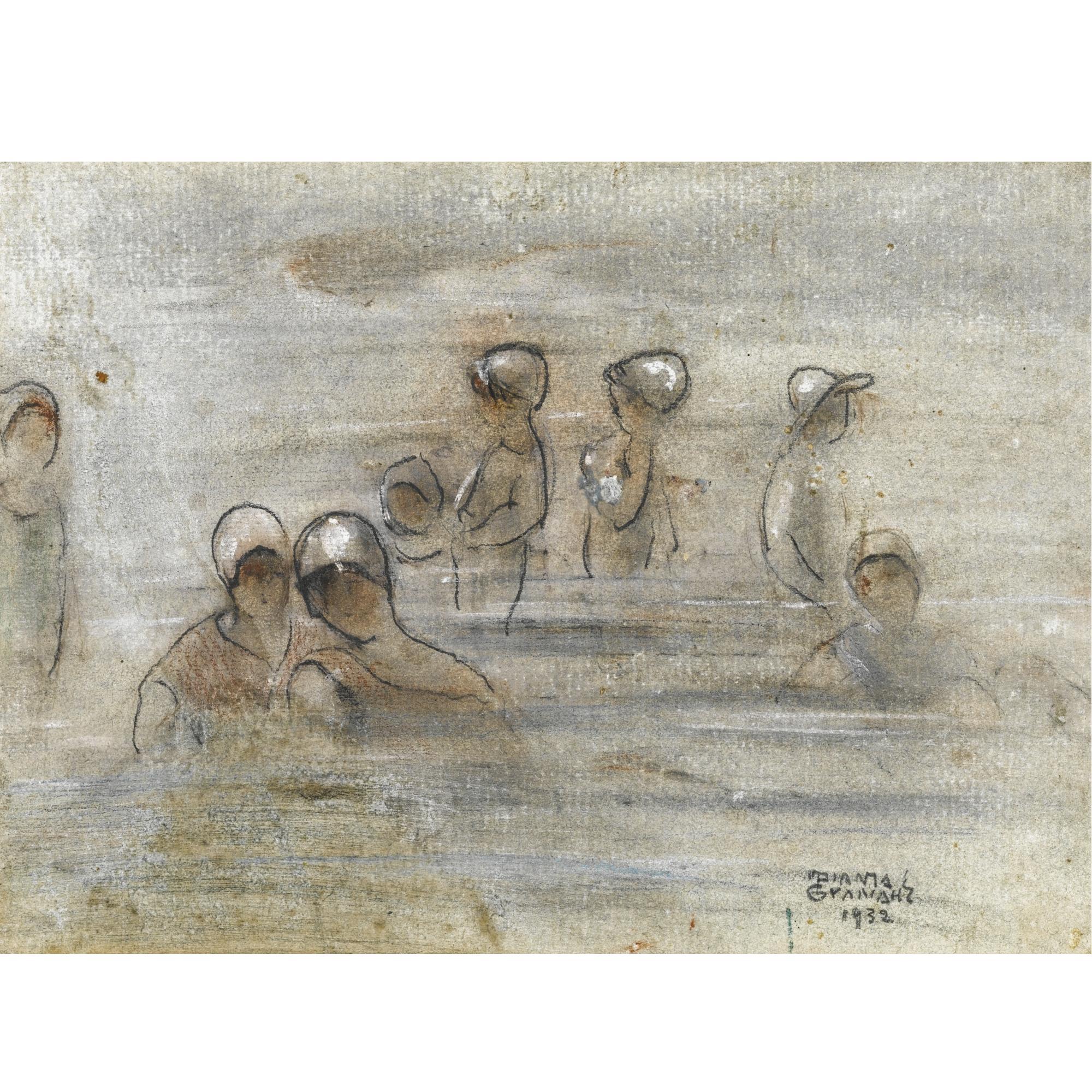 Theofrastos Triantafyllidis - The Bathers