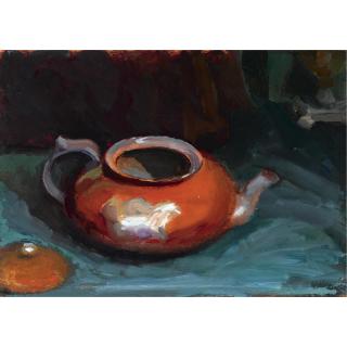 Theofrastos Triantafyllidis - The Red Teapot