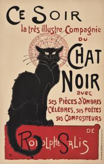 Théophile Alexandre Steinlen - Chat Noir