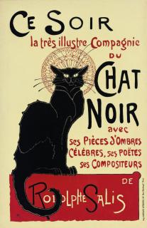 Théophile Alexandre Steinlen - Chat Noir