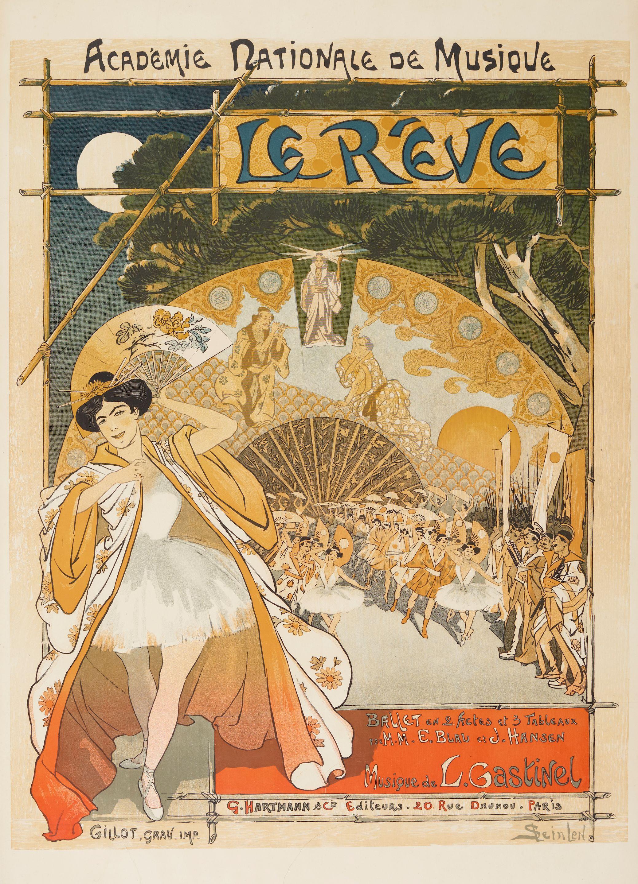 Théophile Alexandre Steinlen - Le Rêve (Académie Nationale de Musique)