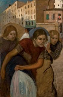 Theophile-Alexandre Steinlen - Les Blanchisseuses