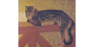 Théophile Alexandre Steinlen - L\'Été-Chat sur une Balustrade, L\'Hiver-Chat sur un Coussin 2