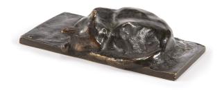 Théophile-Alexandre Steinlen - Schlafende Katze (chat endormi).