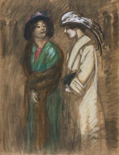 Théophile Alexandre Steinlen - Sortie Du Moulin Rouge