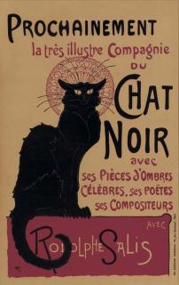 Theophile-Alexandre Steinlen - Tournée du chat noir de Rodolphe Salis (Bargiel & Zagrodzki 22B1; Crauzat 496)