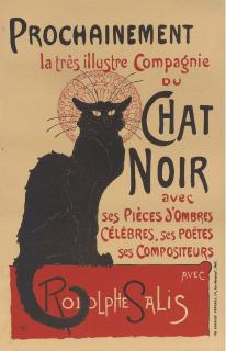 Théophile-Alexandre Steinlen - Tournée Du Chat Noir De Rodolphe Salis (Bargiel & Zagrodzki 22B1; Crauzat 496)