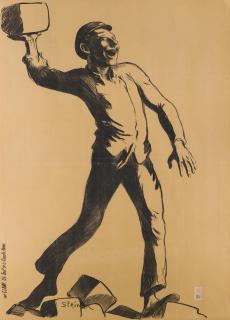 Théophile Alexandre Steinlen - Two Posters By Théophile Alexandre Steinlen And Francisque Poulbot 2 Works