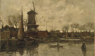 Theophile de Bock - By The Windmill