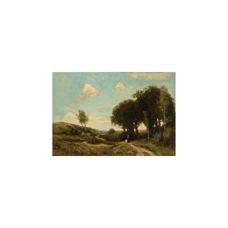 Théophile Émile Achille de Bock - Landscape Near Renkum