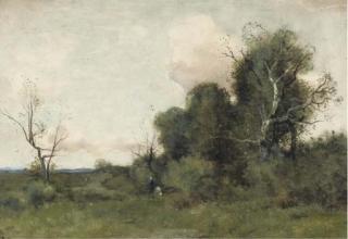 Théophile Emile Achille de Bock - Minding the billy-goat