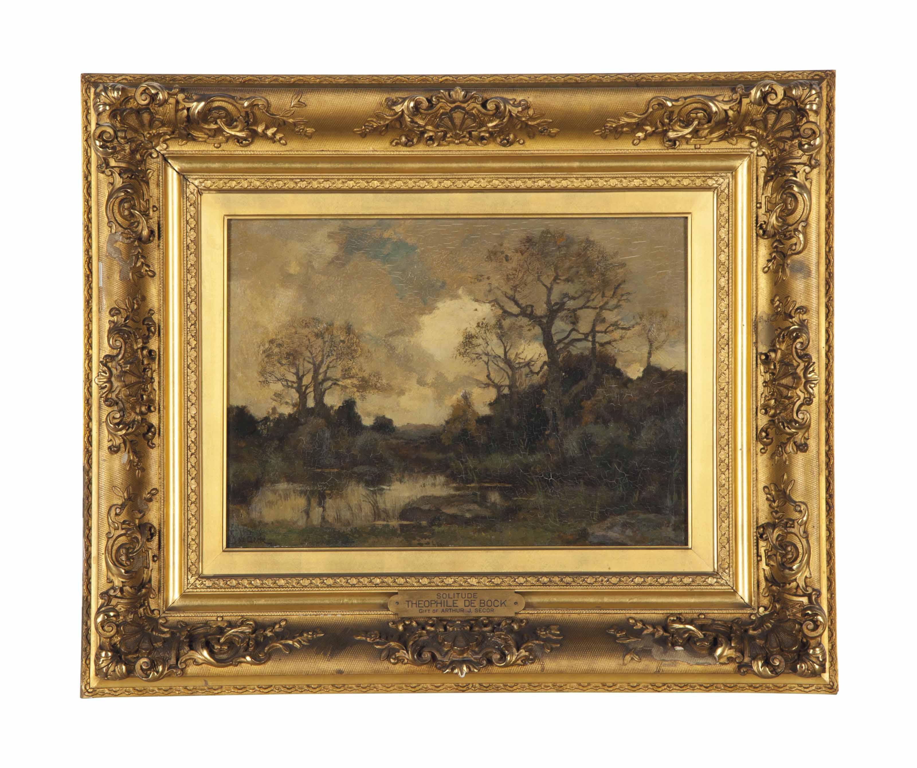 Théophile Emile Achille De Bock - Solitude