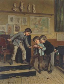 Théophile-Emmanuel Duverger - A Practical Joke