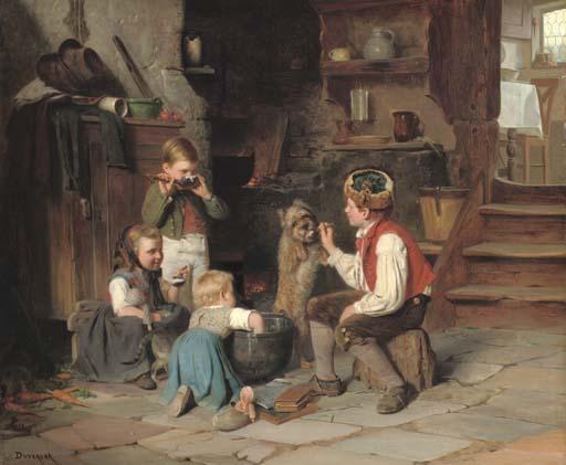 Théophile Emmanuel Duverger - Breakfast Time