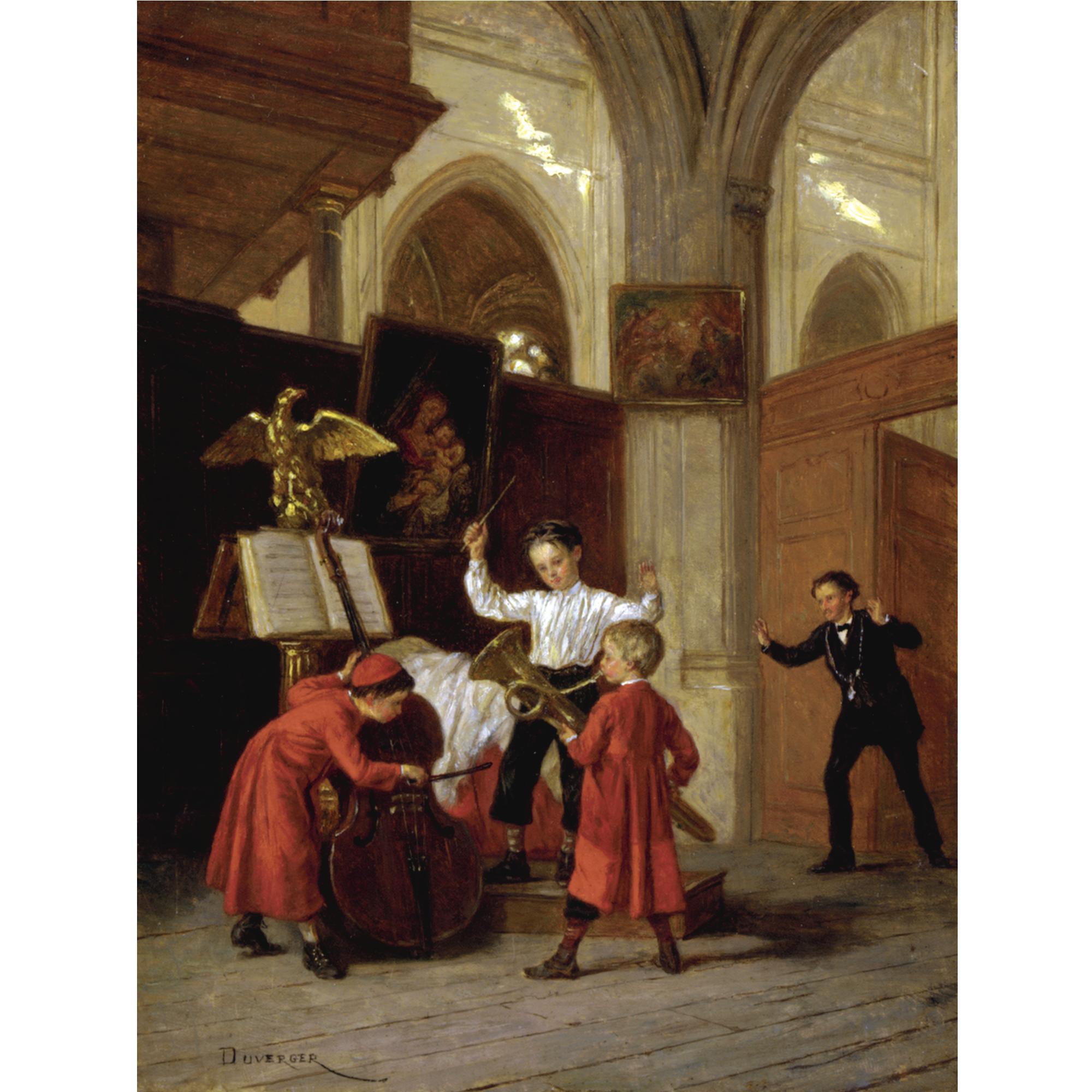 Théophile Emmanuel Duverger - The Concert