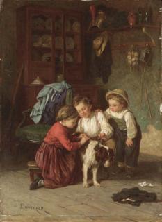 Théophile-Emmanuel Duverger - The Patient Pet