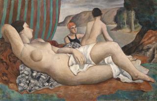 Théophile Robert - Trois Baigneuses, 1929
