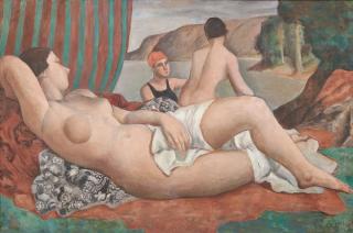 Théophile Robert - Trois Baigneuses, 1929
