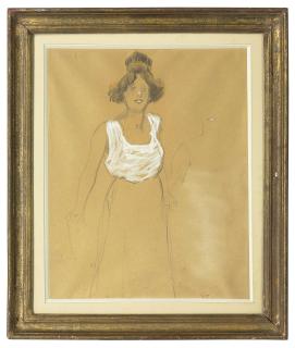 Theophile Steinlen - Le Corsage Blanc