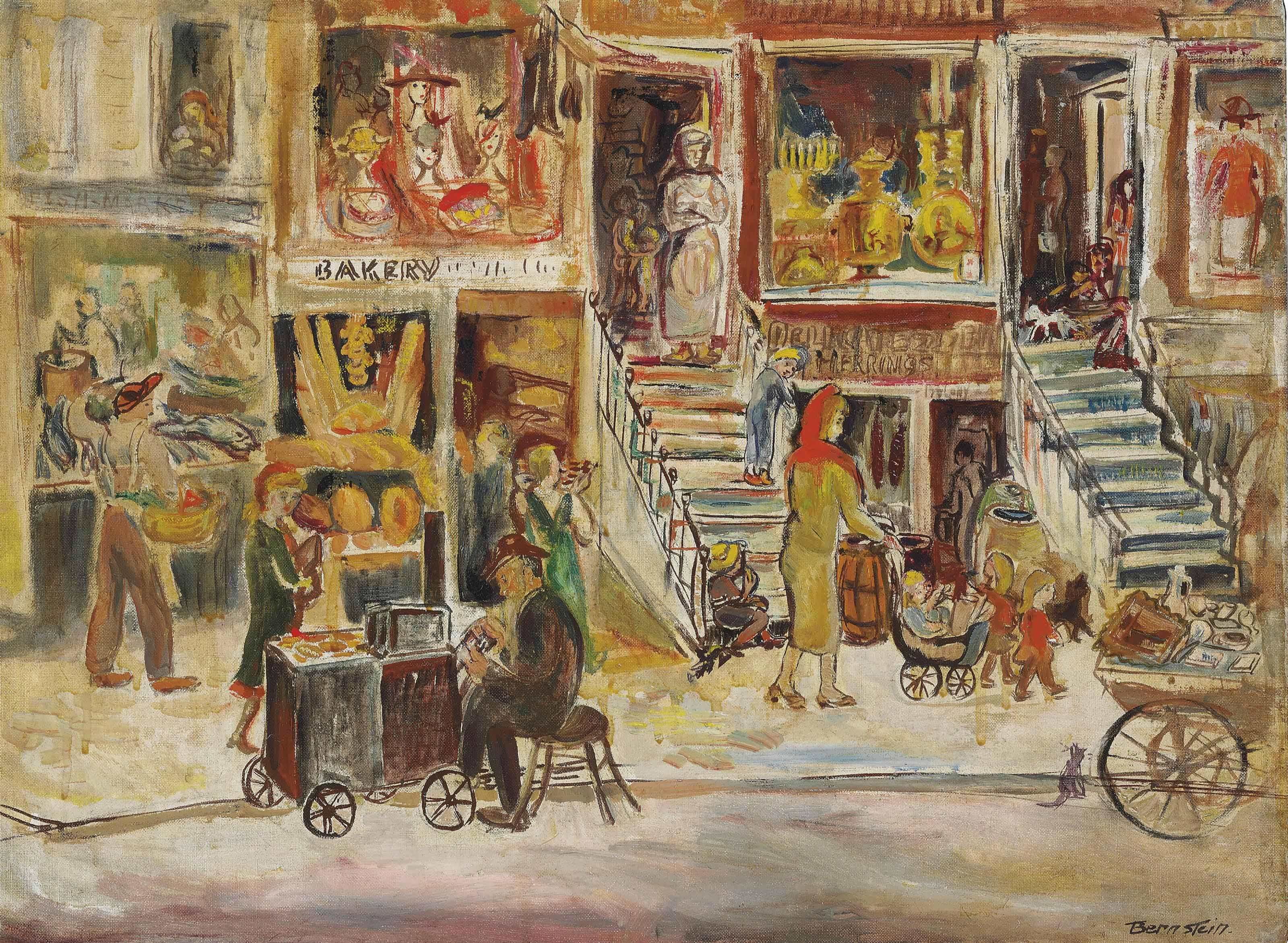 Theresa Bernstein - Saturday Morning, Upper West Side