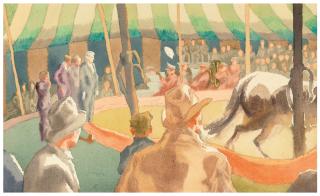 Therese Lessore - At the Circus