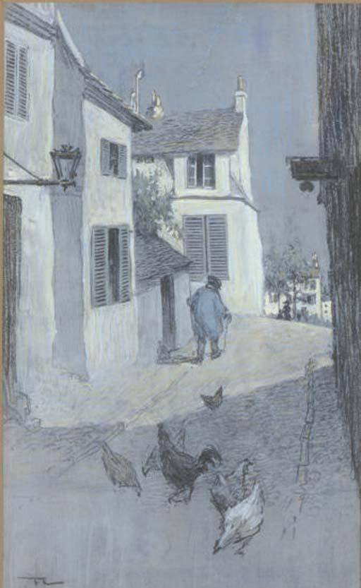 Thérèse Lessore - Just outside Montmartre