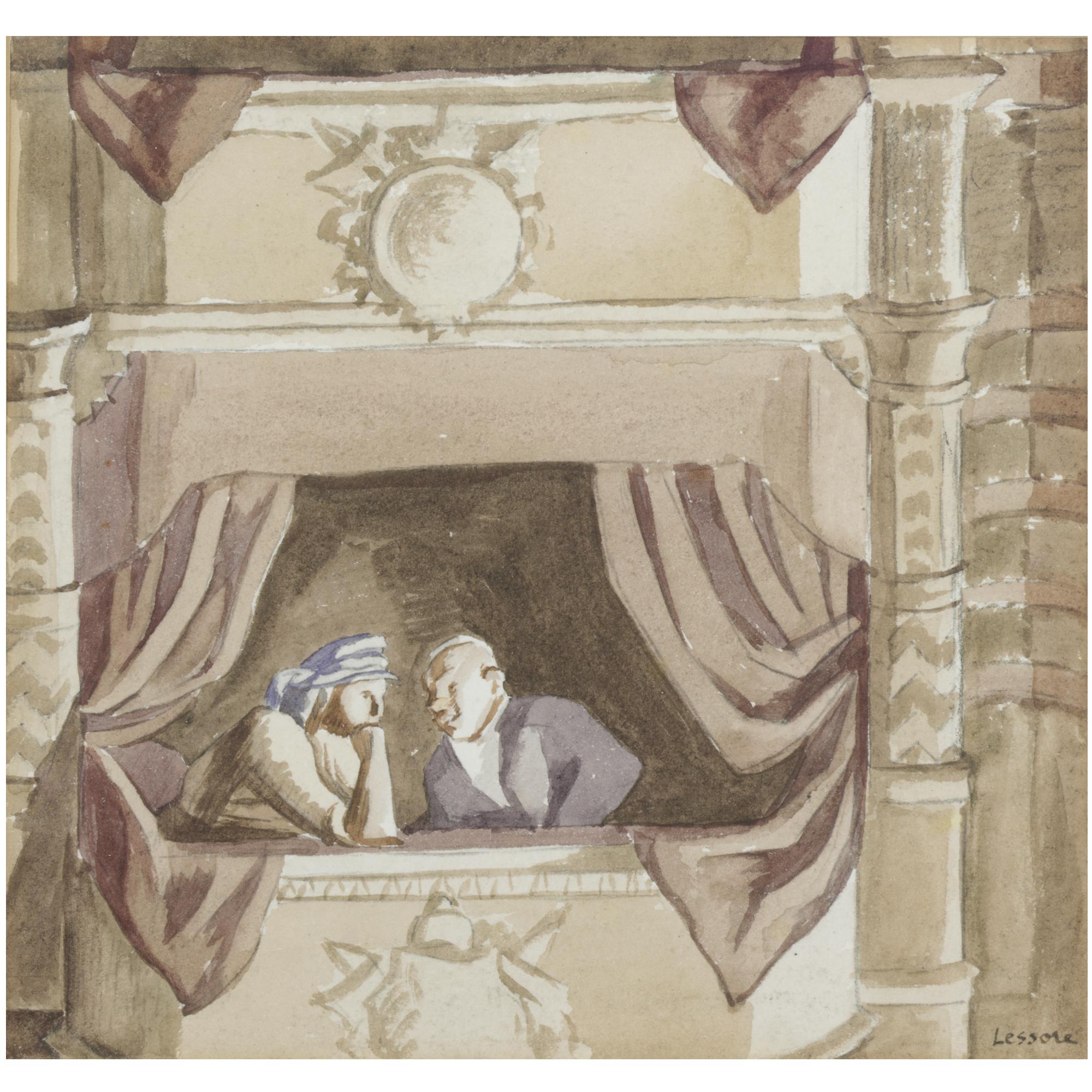 Thérèse Lessore - The Couple In The Box