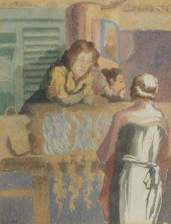 Thérèse Lessore - The fishmarket