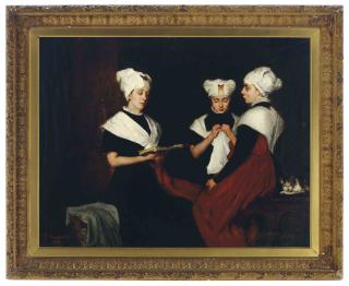 Thérèse Schwartze - Girls From The Amsterdam Orphanage